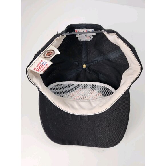 Vintage 80s 90s Philadelphia Flyers NHL CCM American Needle Snapback Hat Black - Picture 8 of 11